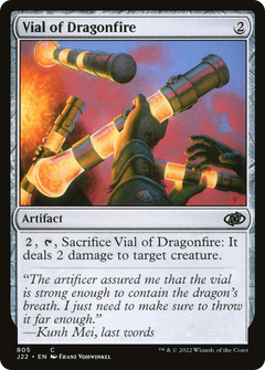 Vial of Dragonfire (805) [Jumpstart 2022] - Deck Out Gaming
