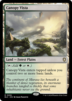 Canopy Vista (296) [Bloomburrow Commander] - Deck Out Gaming