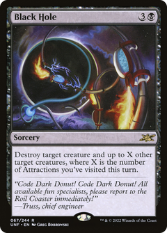 Black Hole (67) [Unfinity] foil - Deck Out Gaming