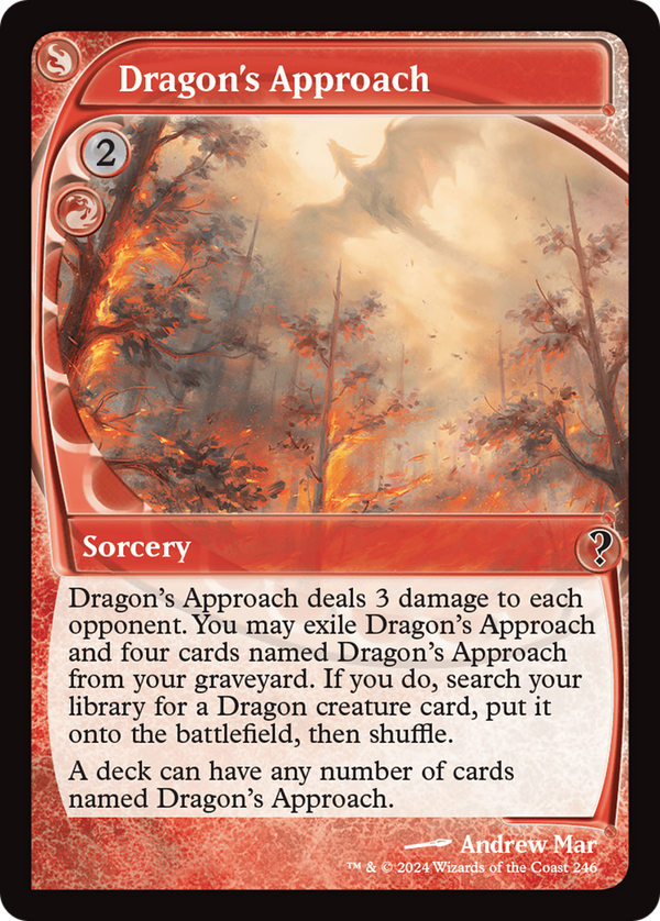 Dragon's Approach (Future Sight) (246) [Mystery Booster 2] foil - Deck Out Gaming