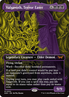 Valgavoth, Terror Eater (Showcase) (352) [Duskmourn: House of Horror] foil - Deck Out Gaming