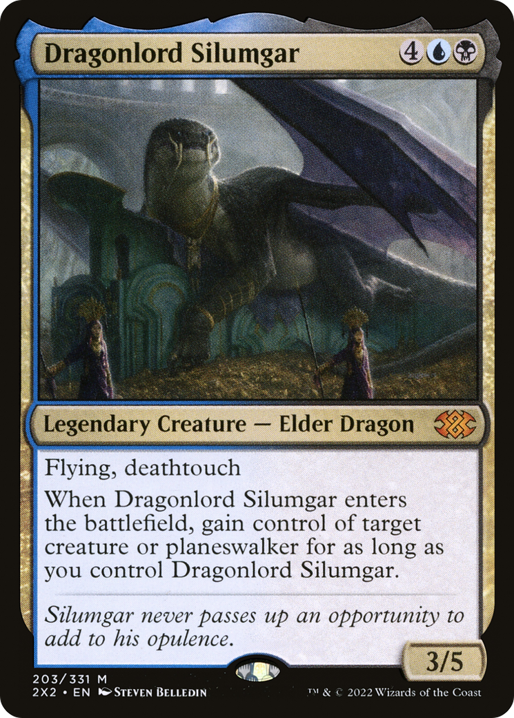Dragonlord Silumgar (203) [Double Masters 2022] foil - Deck Out Gaming