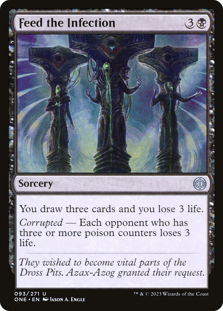 Feed the Infection (93) [Phyrexia: All Will Be One] foil - Deck Out Gaming