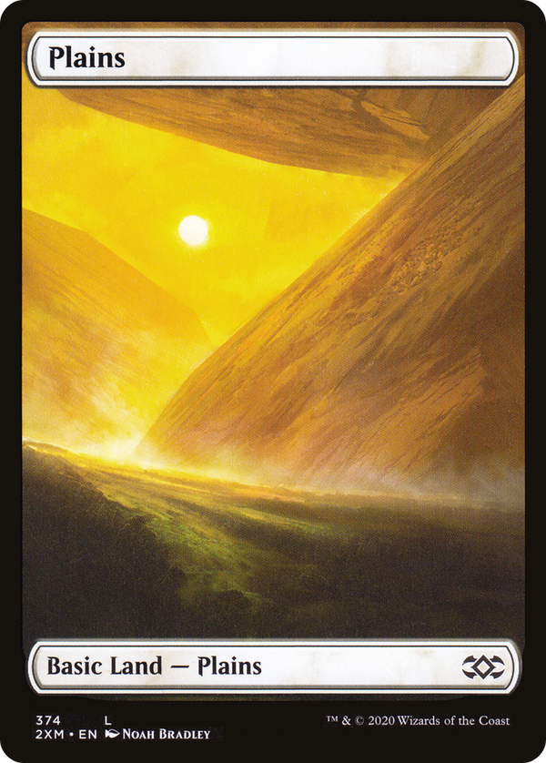 Plains (374) (374) [Double Masters] foil - Deck Out Gaming