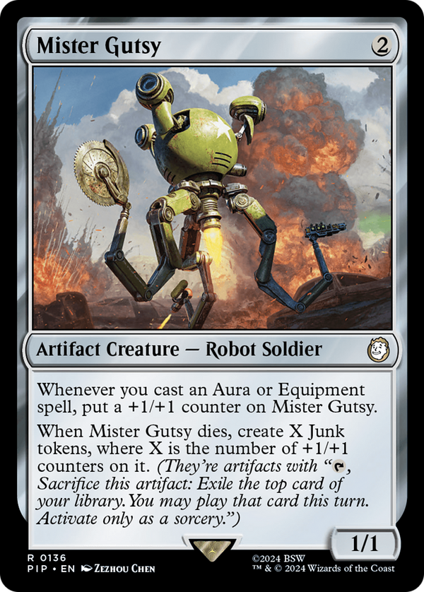 Mister Gutsy (136) [Fallout] - Deck Out Gaming