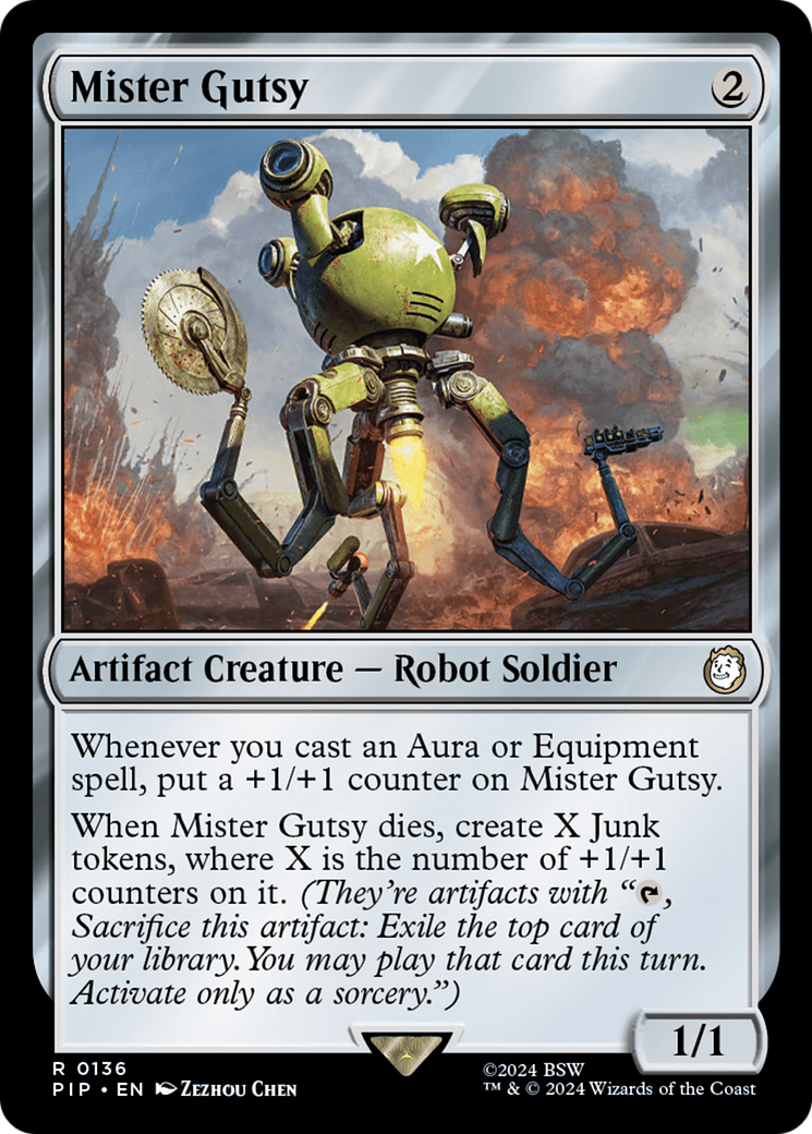 Mister Gutsy (136) [Fallout] - Deck Out Gaming