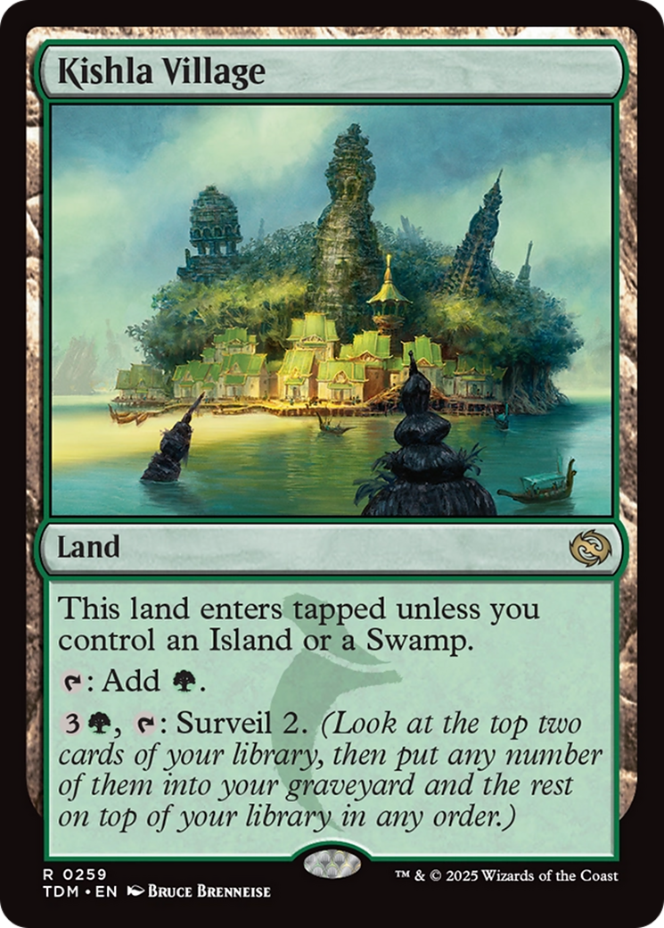 Kishla Village (259) [Tarkir: Dragonstorm] - Deck Out Gaming