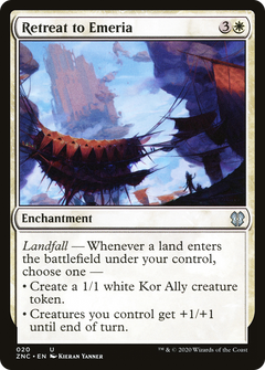 Retreat to Emeria (20) [Zendikar Rising Commander] - Deck Out Gaming