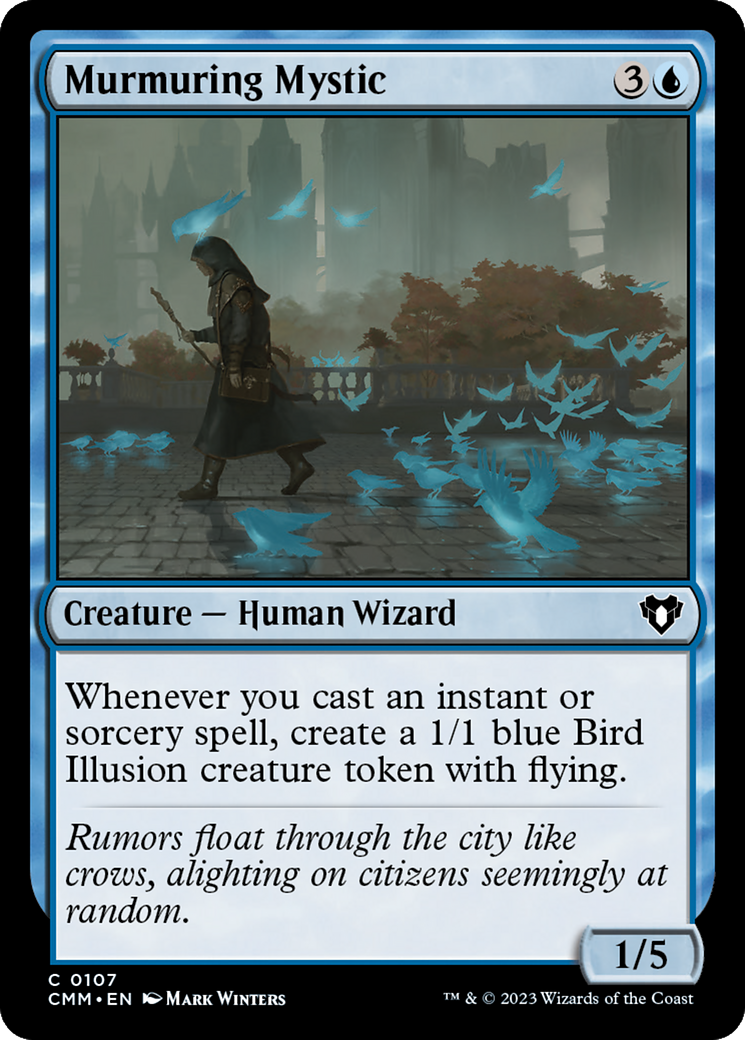 Murmuring Mystic (107) [Commander Masters] foil - Deck Out Gaming