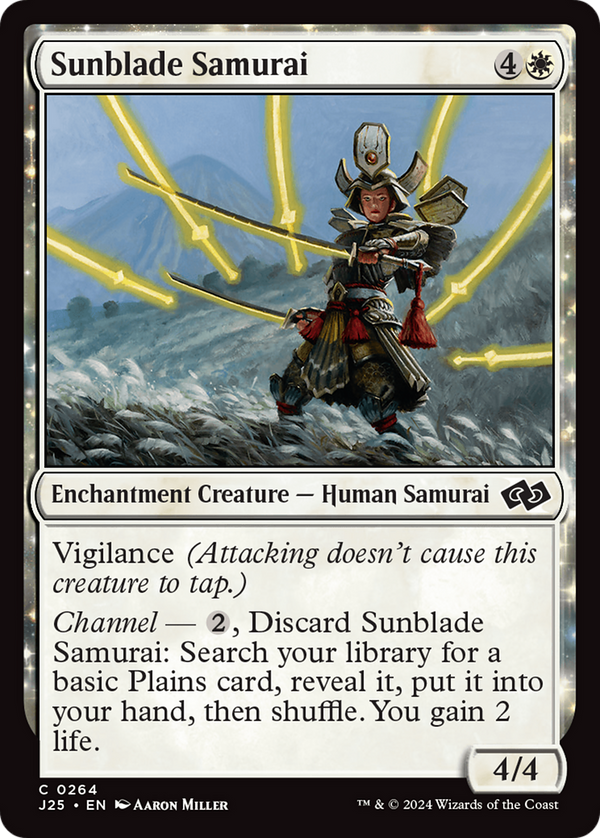 Sunblade Samurai (264) [Foundations Jumpstart] - Deck Out Gaming