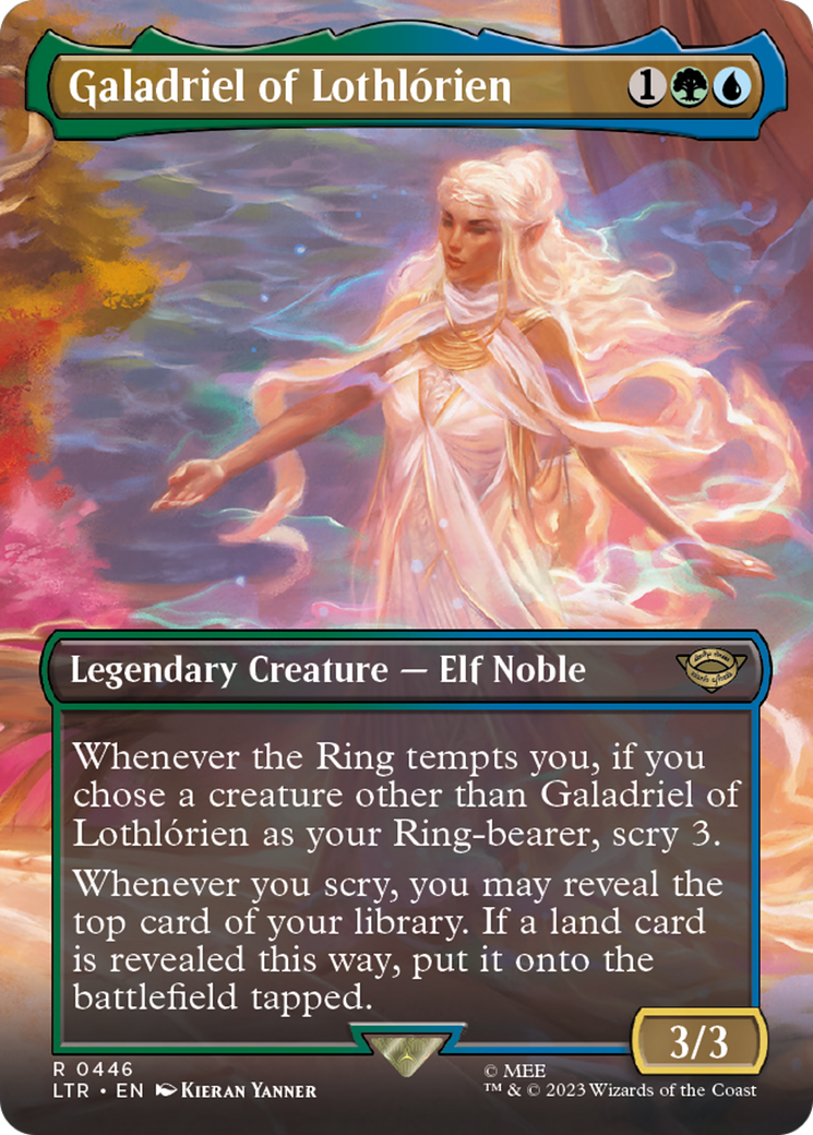 Galadriel of Lothlorien (Borderless) (446) [The Lord of the Rings: Tales of Middle-earth] - Deck Out Gaming
