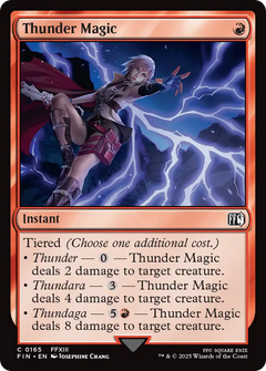 Thunder Magic (165) [FINAL FANTASY] - Deck Out Gaming