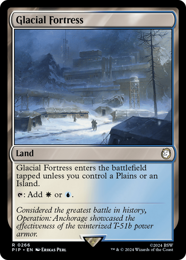 Glacial Fortress (266) [Fallout] - Deck Out Gaming