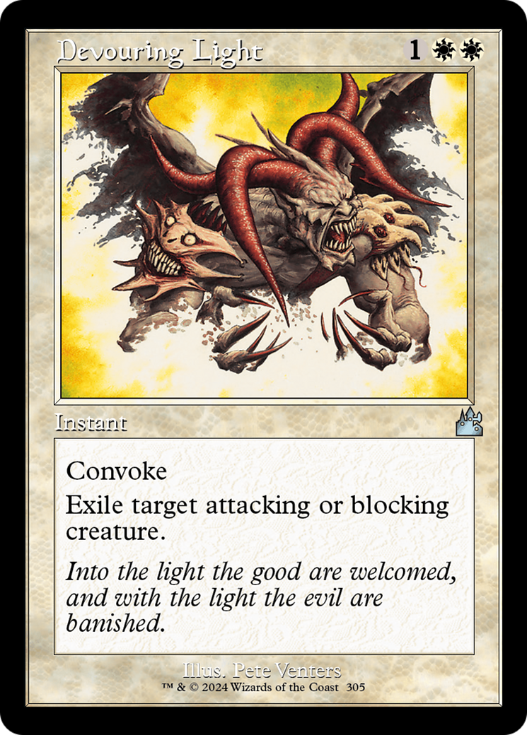 Devouring Light (Retro Frame) (305) [Ravnica Remastered] - Deck Out Gaming