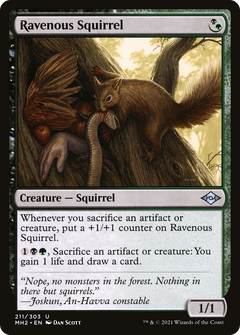 Ravenous Squirrel (211) [Modern Horizons 2] - Deck Out Gaming