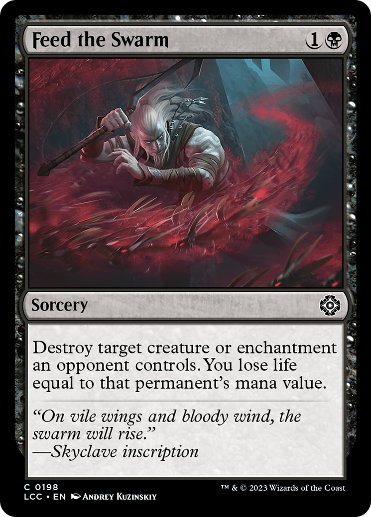 Feed the Swarm (198) [The Lost Caverns of Ixalan Commander] - Deck Out Gaming