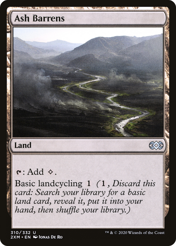 Ash Barrens (310) [Double Masters] foil - Deck Out Gaming