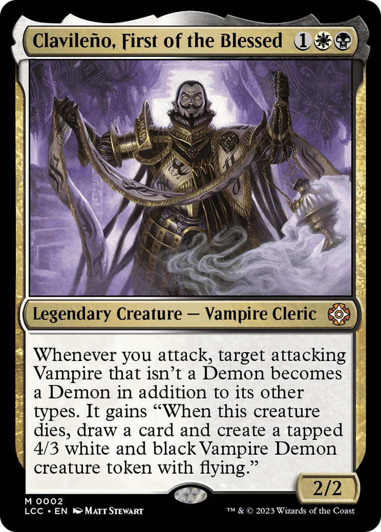 Clavileno, First of the Blessed (2) [The Lost Caverns of Ixalan Commander] foil - Deck Out Gaming