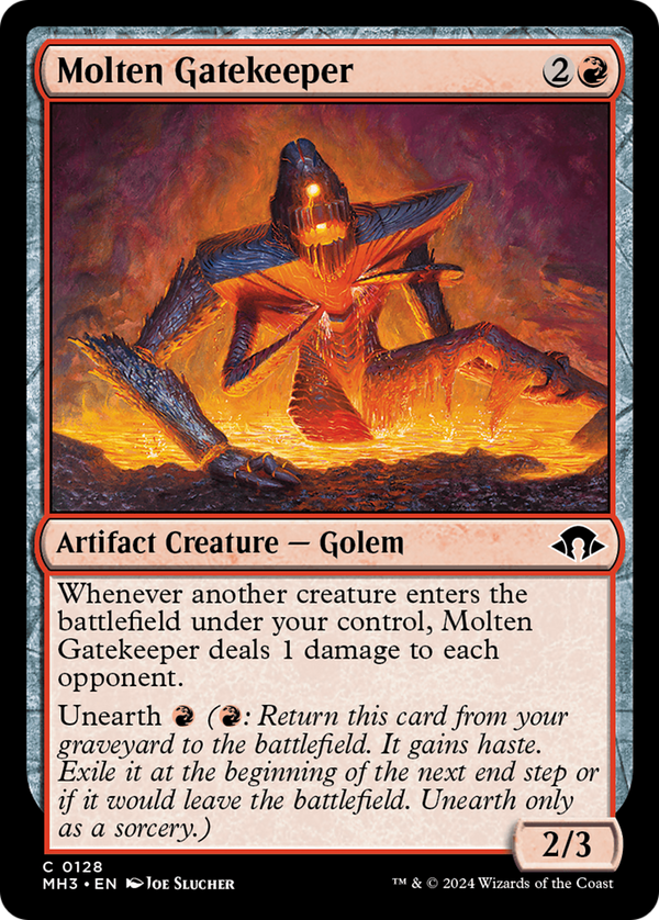 Molten Gatekeeper (128) [Modern Horizons 3] - Deck Out Gaming