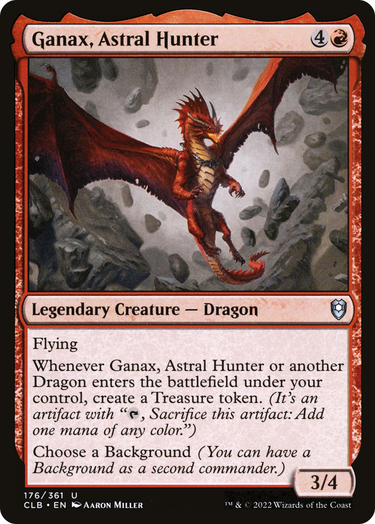 Ganax, Astral Hunter (176) [Commander Legends: Battle for Baldur's Gate] - Deck Out Gaming