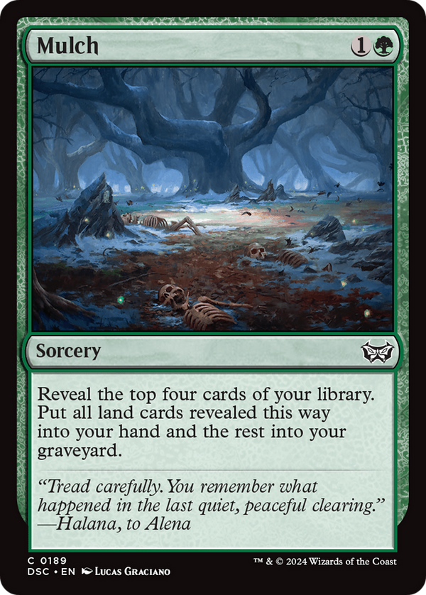 Mulch (189) [Duskmourn: House of Horror Commander] - Deck Out Gaming