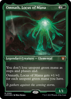 Omnath, Locus of Mana (568) [Commander Masters] etched - Deck Out Gaming