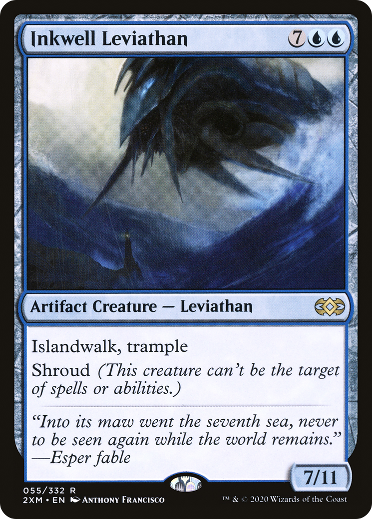 Inkwell Leviathan (55) [Double Masters] foil - Deck Out Gaming
