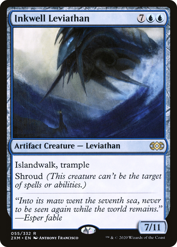 Inkwell Leviathan (55) [Double Masters] foil - Deck Out Gaming