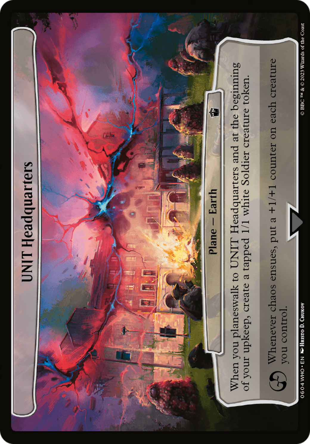 UNIT Headquarters (604) [Doctor Who] - Deck Out Gaming