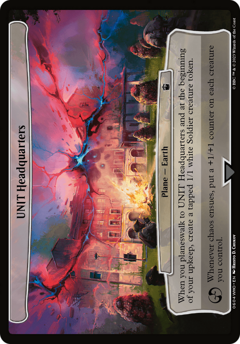 UNIT Headquarters (604) [Doctor Who] - Deck Out Gaming