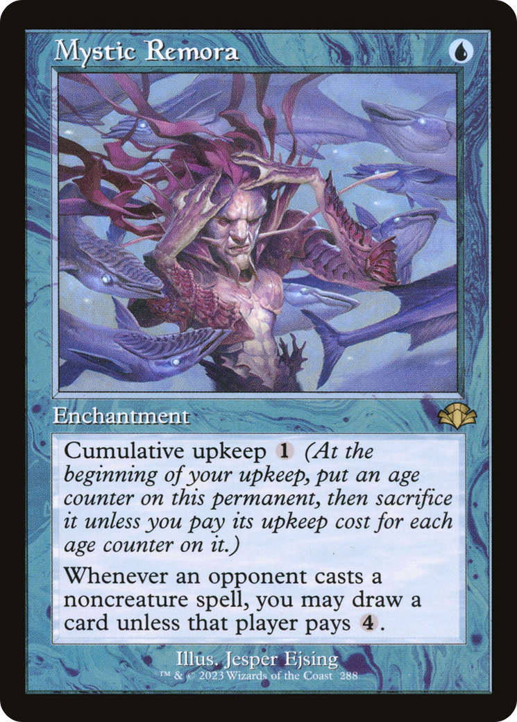 Mystic Remora (Retro Frame) (288) [Dominaria Remastered] foil - Deck Out Gaming