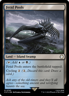 Fetid Pools (Surge Foil) (793) [Fallout] foil - Deck Out Gaming