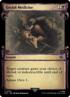 Orcish Medicine (Showcase Scrolls) (555) [The Lord of the Rings: Tales of Middle-earth] foil - Deck Out Gaming
