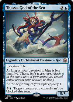 Thassa, God of the Sea (176) [The Lost Caverns of Ixalan Commander] - Deck Out Gaming