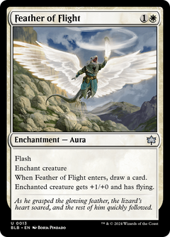 Feather of Flight (13) [Bloomburrow] - Deck Out Gaming
