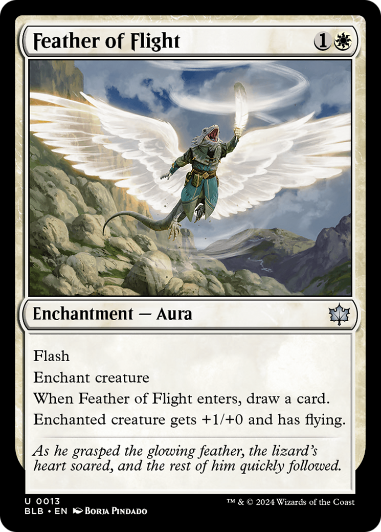 Feather of Flight (13) [Bloomburrow] - Deck Out Gaming