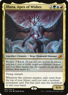 Illuna, Apex of Wishes (190) [Ikoria: Lair of Behemoths] - Deck Out Gaming