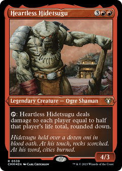 Heartless Hidetsugu (539) [Commander Masters] etched - Deck Out Gaming