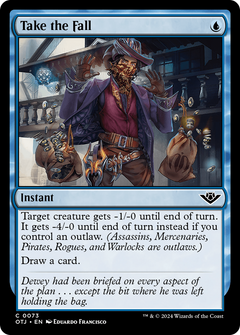 Take the Fall (73) [Outlaws of Thunder Junction] - Deck Out Gaming