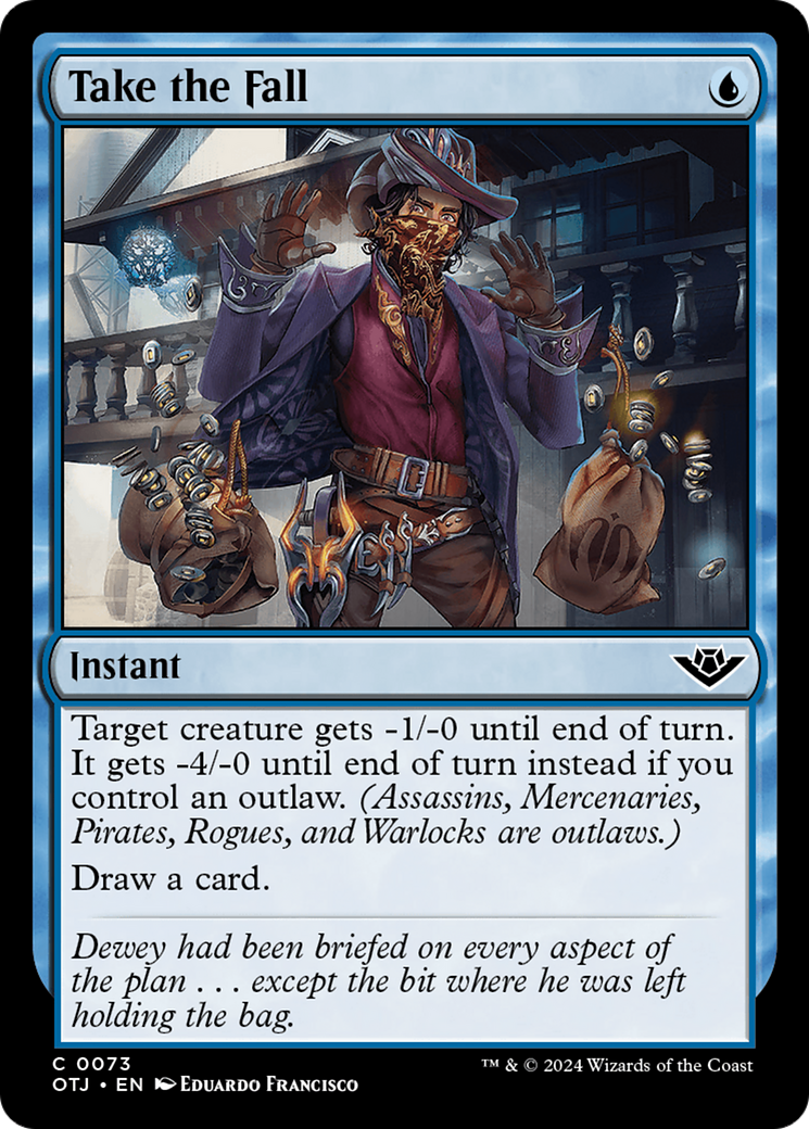 Take the Fall (73) [Outlaws of Thunder Junction] - Deck Out Gaming