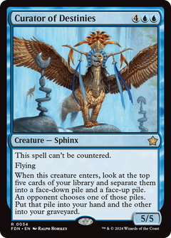 Curator of Destinies (34) [Foundations] - Deck Out Gaming