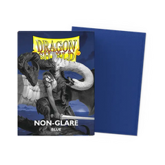 Dragon Shield Standard Size Matte Sleeves - Blue Non-Glare - 100 Count - Deck Out Gaming