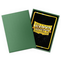 Dragon Shield Standard Size Matte Sleeves - Forest Green Non-Glare - 100 Count - Deck Out Gaming