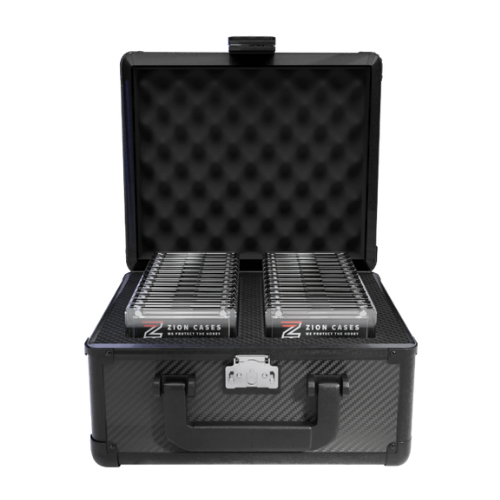 Zion Cases - 2 Row Slab Case - Various Colours - Deck Out Gaming