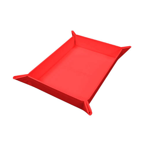 Ultra Pro - Vivid Magnetic Folding Dice Tray - Red - Deck Out Gaming