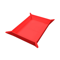 Ultra Pro - Vivid Magnetic Folding Dice Tray - Red - Deck Out Gaming