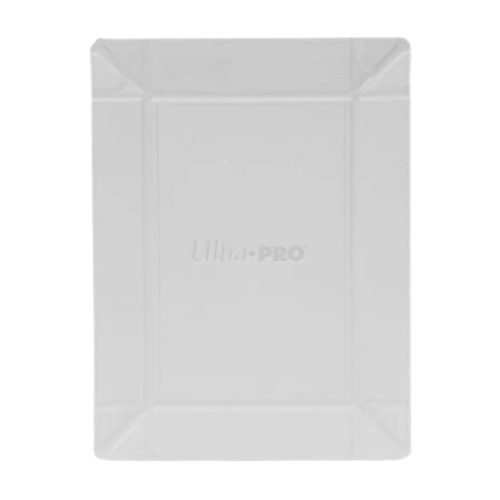Ultra Pro - Vivid Magnetic Folding Dice Tray - White - Deck Out Gaming
