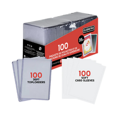 Evoretro Regular Toploaders With Sleeves - 100 Pack - Deck Out Gaming