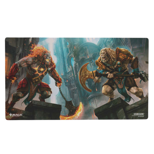 Gamegenic: Shiny Playmat - MTG Reality Fracture - Ajani, Path of Vengeance/Ajani, Cou