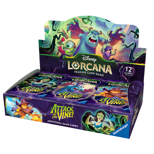 Disney Lorcana: Attack Of The Vine - Booster Box (Limit 1 Per Person) - Deck Out Gaming